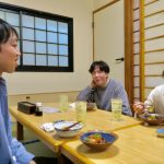 開始前からリラックスしている昨年からの研究室メンバー